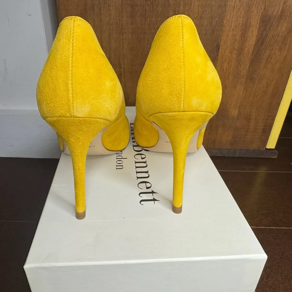 LK Bennett Suede Heels - Picture 5 of 7